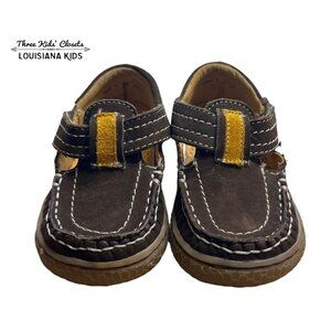 Livie & Luca Sz 5 Brown Suede Leather Shoes